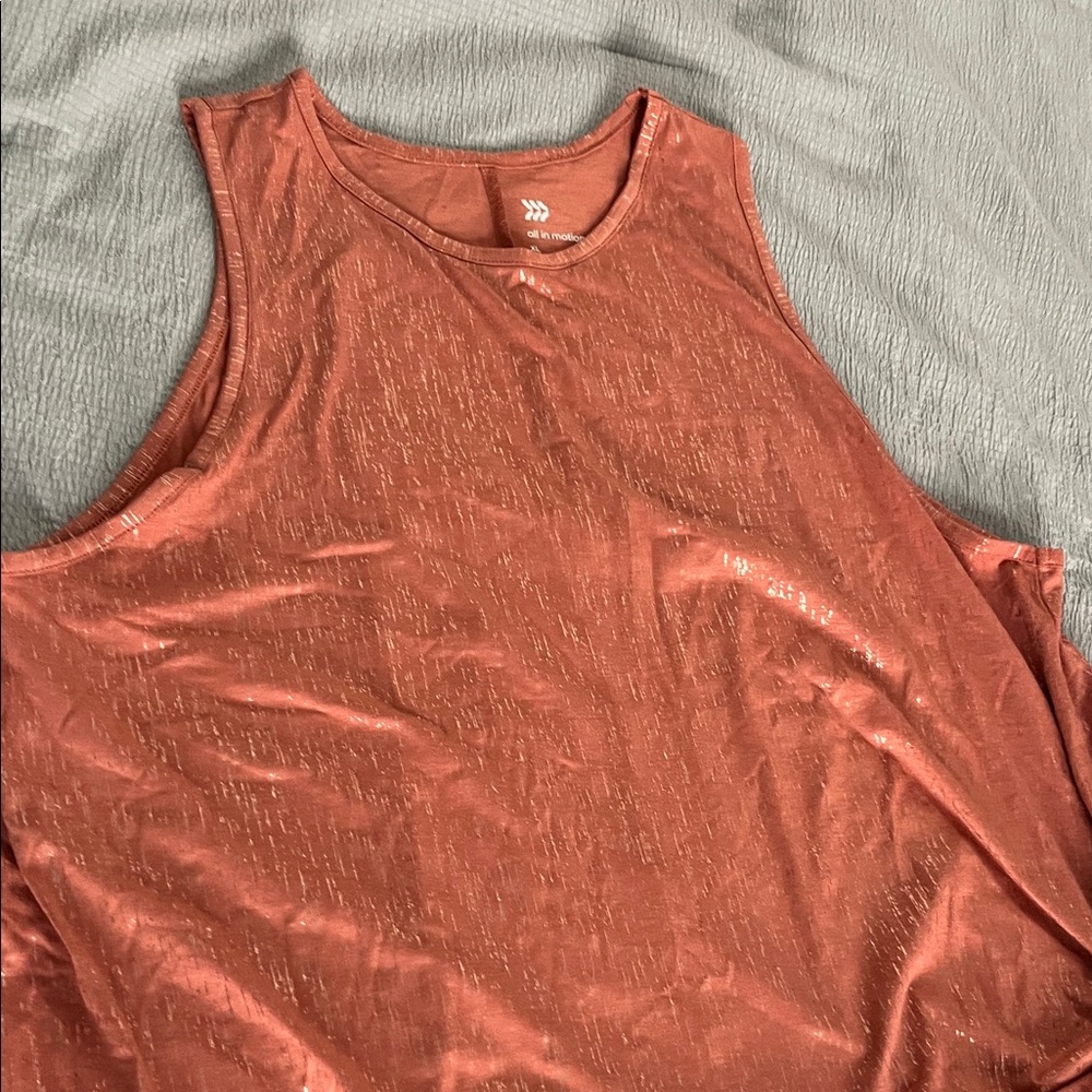 All in Motion Terracotta Tank Top - Picture 8 of 8